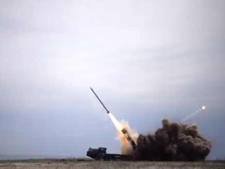 ﻿В Україні успішно випробували ракету, яка здатна уражати ціль на відстані 120 км. Відео
