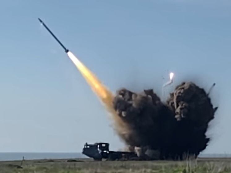 ﻿В Одеській області провели успішні випробування ракети "Вільха-М". Відео
