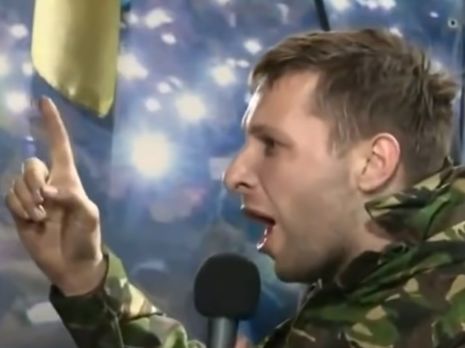 Парасюк: Идею выйти на сцену Майдана не я придумал, а мой отец