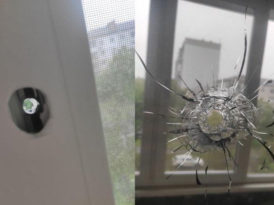 ﻿Під час стрілянини у Броварах куля влучила у вікно житлового будинку