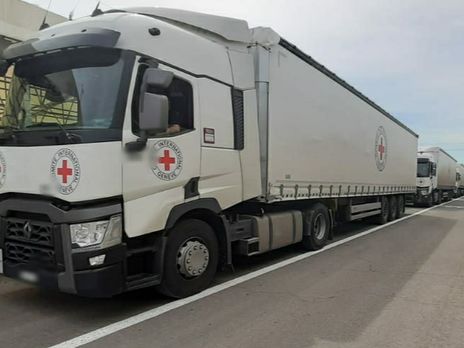 ﻿Червоний Хрест спрямував в ОРДЛО 45 тонн гуманітарної допомоги