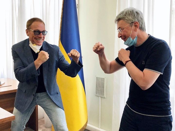 Жан-Клод Ван Дамм приїхав до Києва для зйомок комедійного бойовика