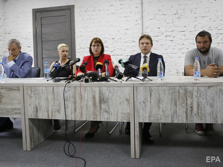 Нові вибори й мирне передання влади. У координаційній раді білоруської опозиції оголосили головні цілі