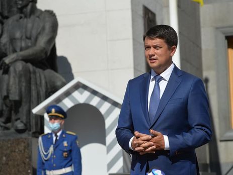 Разумков повідомив, що лист Кравчука щодо перегляду судового рішення про місцеві вибори надійшов у Раду