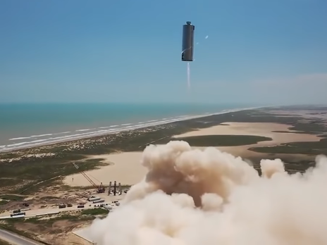 SpaceX провела друге успішне льотне випробування корабля Starship. Відео
