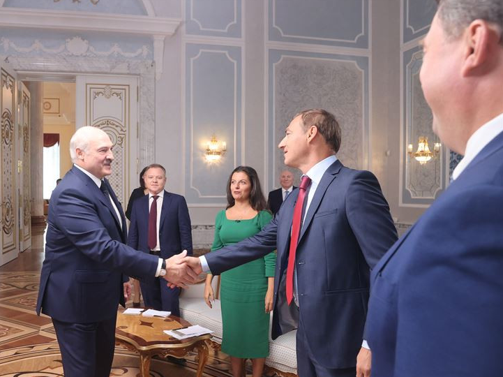 Лукашенко зібрав на інтерв'ю кремлівських пропагандистів