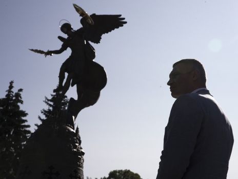 Віталій Кличко: Я мріяв, що скульптура архангела обов'язково має бути на Володимирській гірці