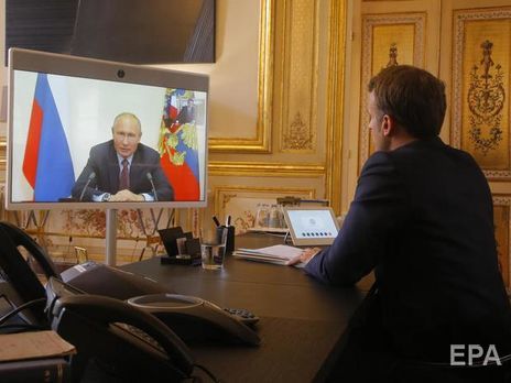 Розмова Путіна з Макроном відбулася 14 вересня