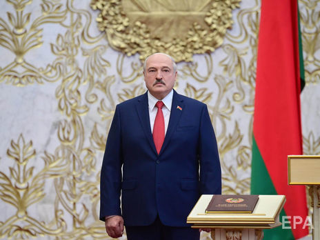 Лукашенко 23 вересня вшосте вступив на посаду президента. Церемонію інавгурації провели в Палаці незалежності в Мінську таємно