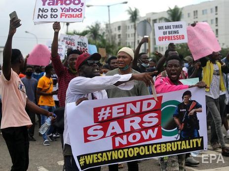Проти SARS протестували мешканці Нігерії