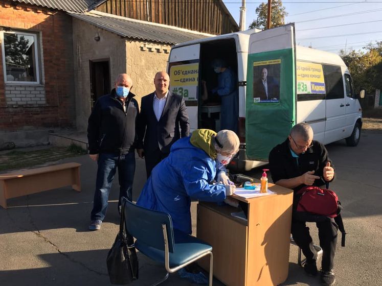 В Харьковской области кандидат в мэры организовал бесплатное тестирование на COVID-19 – "Опора"