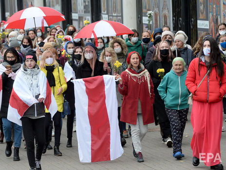У Білорусі на мітингах 17 жовтня затримали 58 осіб