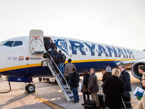 Ryanair через коронавірус протягом пів року втратила €197 млн
