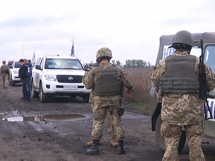 Штаб АТО: На окраине города Золотое произошел отвод войск на определенные ОБСЕ рубежи