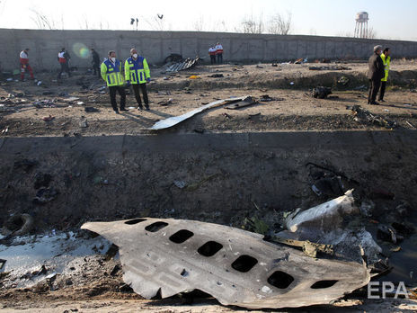 Іран відкликав пропозицію про виплату компенсацій сім'ям загиблих в авіакатастрофі – Єнін