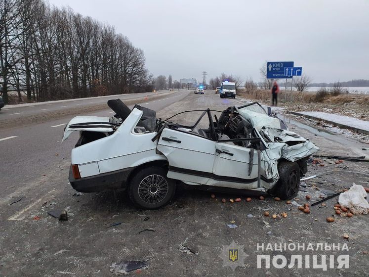 В Киевской области в результате ДТП погибли два человека