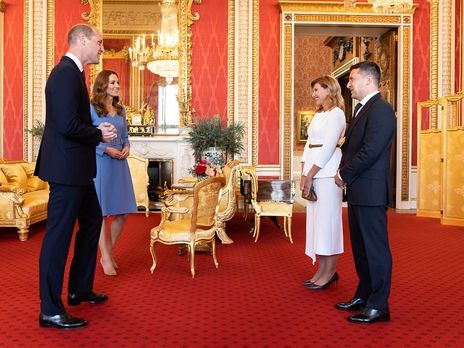 Зеленські зустрілися з герцогом і герцогинею Кембриджськими в жовтні 2020 року
