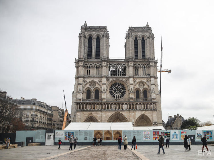 У соборі Паризької Богоматері відбувся перший концерт після пожежі