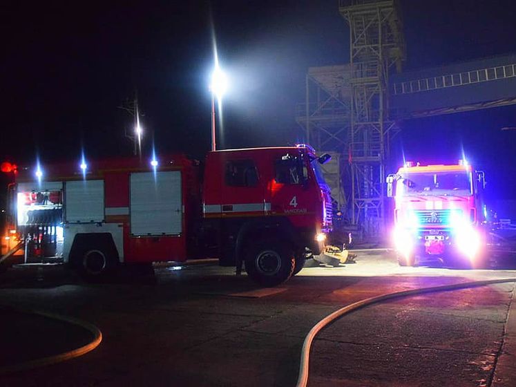 На зерновому терміналі миколаївського "Нібулона" сталася пожежа – ДСНС