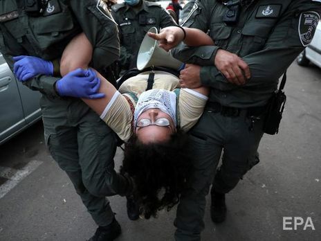 В Єрусалимі внаслідок сутичок з учасниками протесту постраждали поліцейські