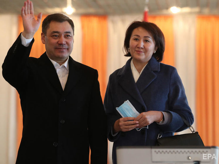 На выборах президента в Кыргызстане лидирует Жапаров