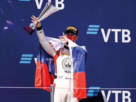 Під час чемпіонату "Формули-1" Мазепіну заборонено використовувати прапор Росії