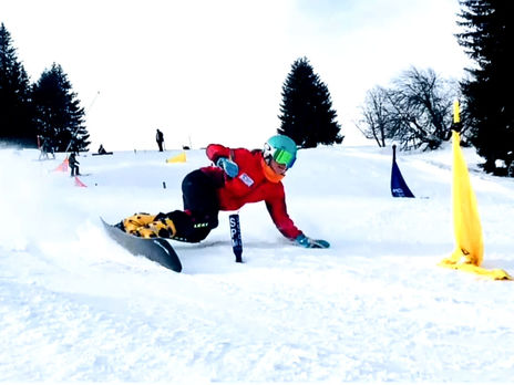 Українська сноубордистка Данча перемогла на Кубку Європи