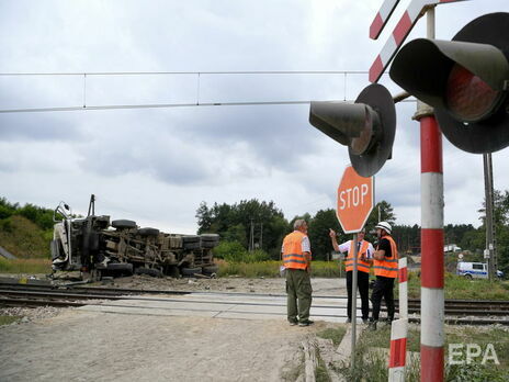 В Бельгии поезд врезался в грузовик, за рулем которого был украинец