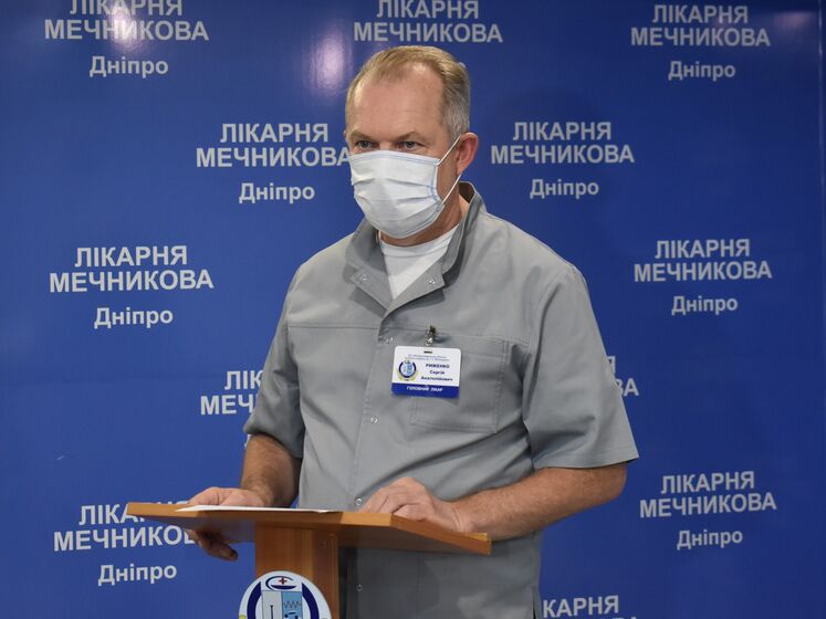 Гендиректор больницы Мечникова Рыженко: COVID-19 снова наступает. Количество больных такое же, как в ноябре, когда был самый большой подъем