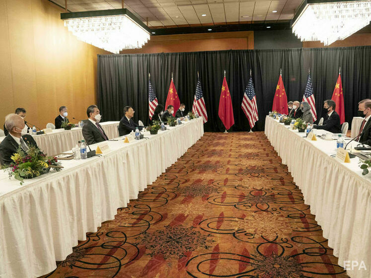 Представники США і Китаю на зустрічі на Алясці обмінялися різкими докорами – ЗМІ