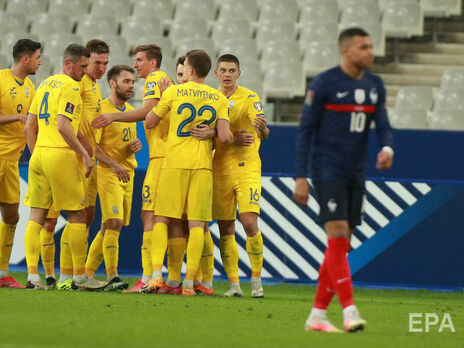 Отбор на ЧМ-2022. Украина сыграла вничью с Францией