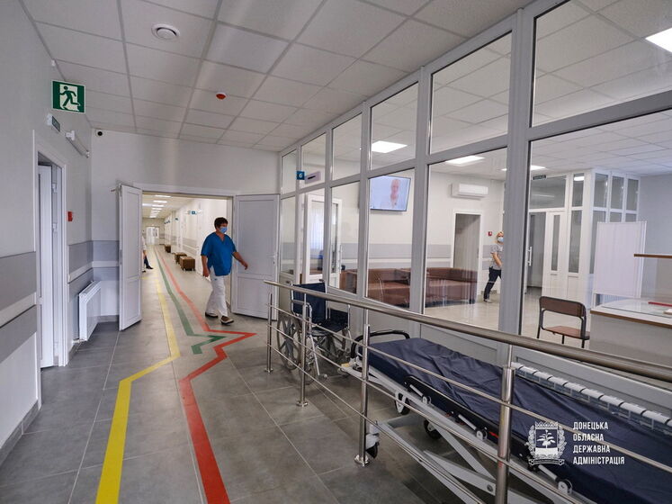 В Мариуполе еще одну больницу оборудовали новой системой распределения кислорода