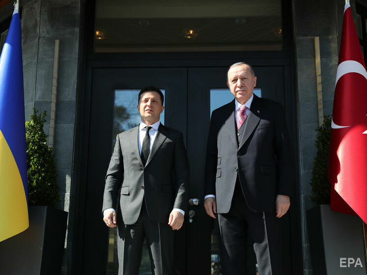 Переговоры Зеленского и Эрдогана длились три часа &ndash; "Анадолу"