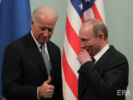Президент США Джо Байден і президент РФ Володимир Путін напередодні введення санкцій поспілкувалися телефоном