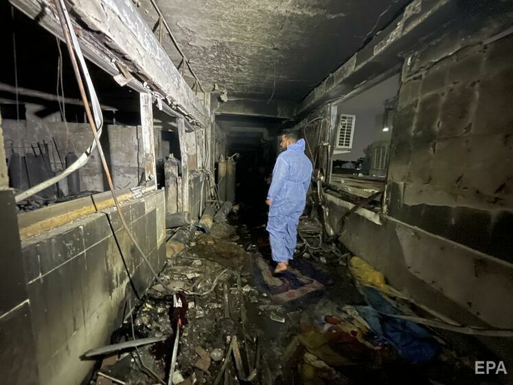 В Багдаде горел госпиталь для лечения COVID-19, погибло более 80 человек
