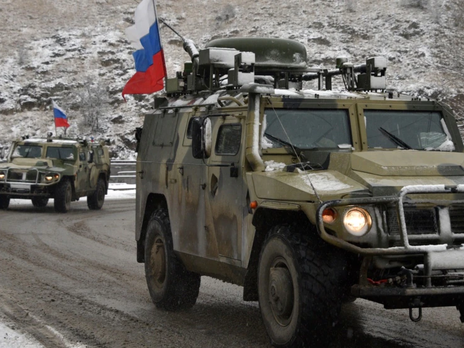 Россия разместила штаб "миротворческих сил" в Степанакерте