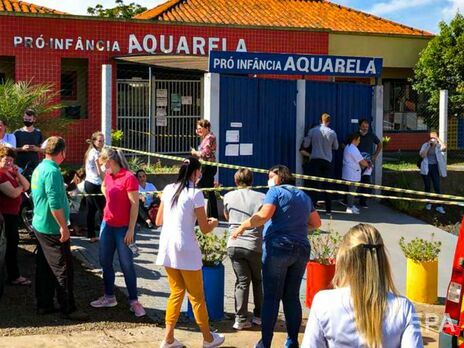 Нападение на детский сад Pr&oacute; Inf&acirc;ncia Aquarela произошло 4 мая 