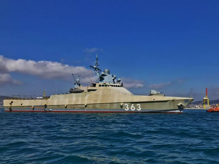 Рядом с Одесской областью обнаружили ракетный корвет Черноморского флота России
