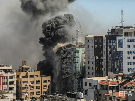 Військові Ізраїлю за годину попередили про атаку на вежу "Аль-Джалаа"