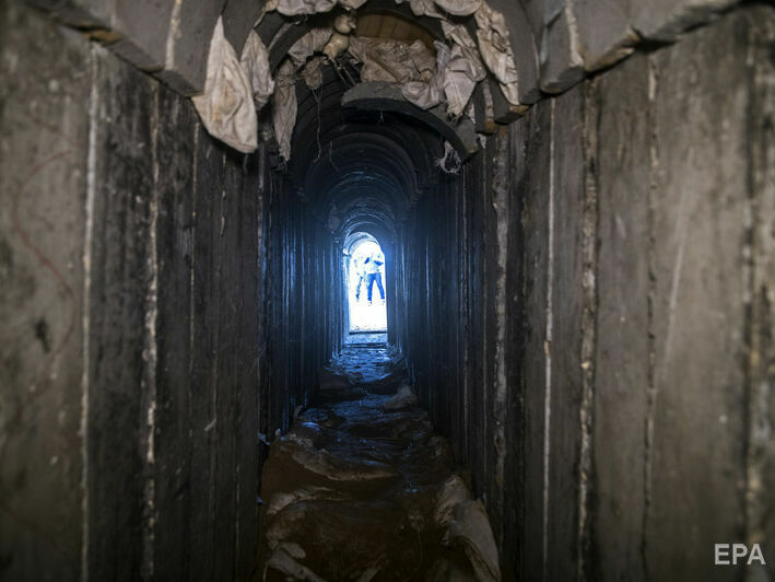 Ізраїль заявив про "нейтралізацію" мережі тунелів ХАМАС у секторі Гази "всього протягом п'яти днів"