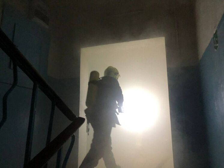 В Одессе ночью горело общежитие, пострадал студент