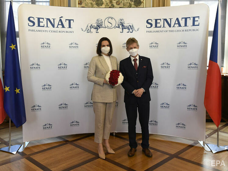 Глава Сената Чехии: Сенат пригласил Тихановскую в качестве главного представителя Беларуси, и лично я считаю ее президентом