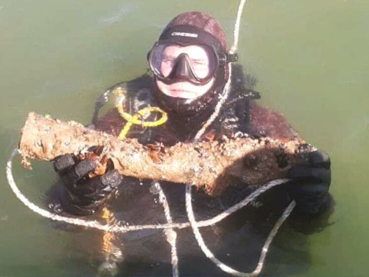В Одеській області виявили затонуле судно часів Другої світової війни зі снарядами