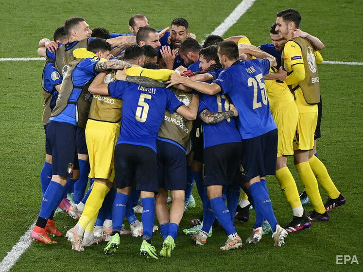 Футбольна збірна Італії першою вийшла у плей-оф Євро 2020