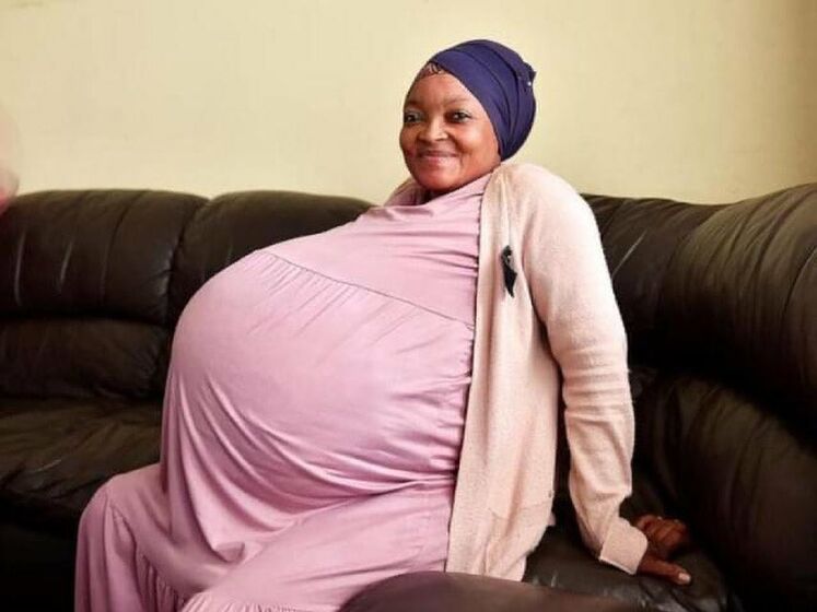 Африканка, яка нібито народила 10 дітей, не була вагітною