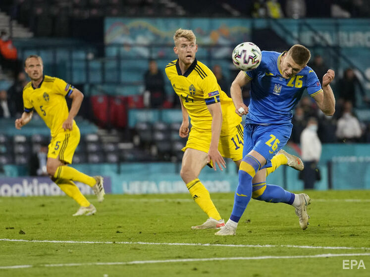 Автор переможного голу збірної України у ворота Швеції Довбик побив рекорд Платіні, який тримався з 1984 року