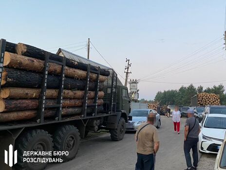Работники ГБР остановили 26 грузовых автомобилей с древесиной