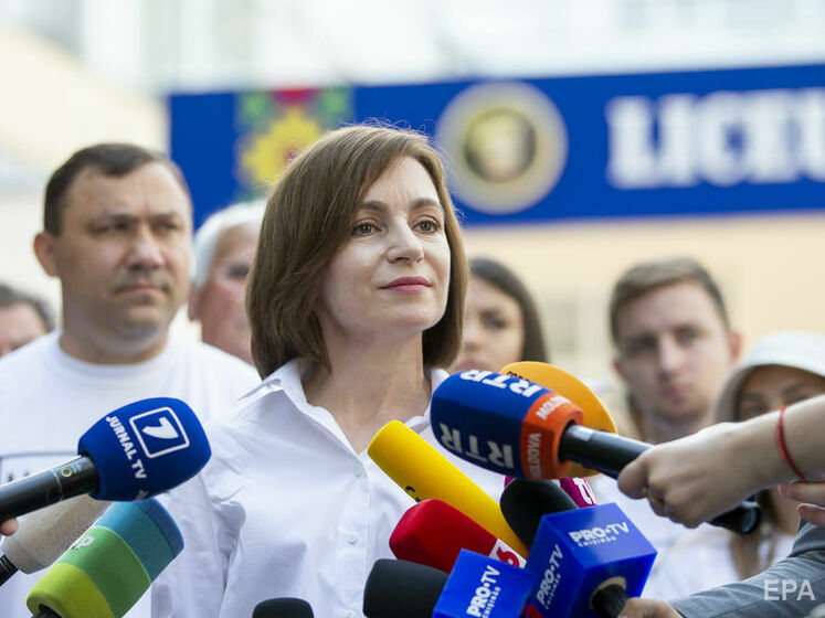 Санду заявила про намір розпочати формування уряду Молдови