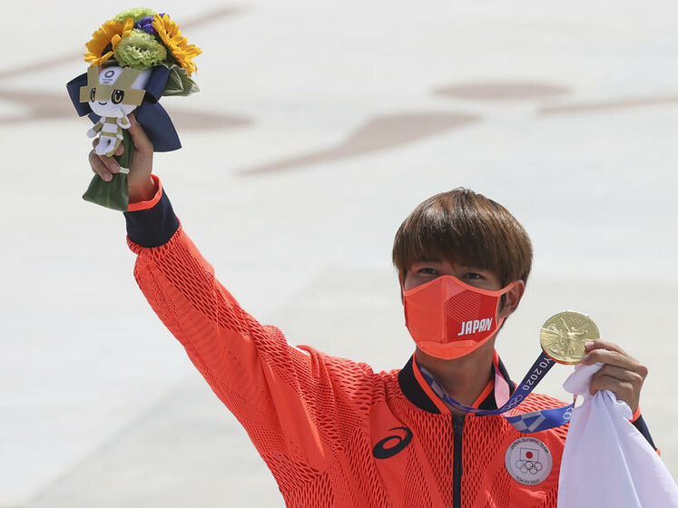 Первым в истории олимпийским чемпионом по скейтбордингу стал японец