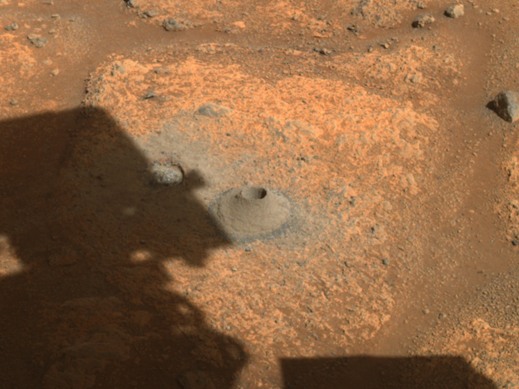 Марсоход Perseverance не смог взять образец марсианского грунта